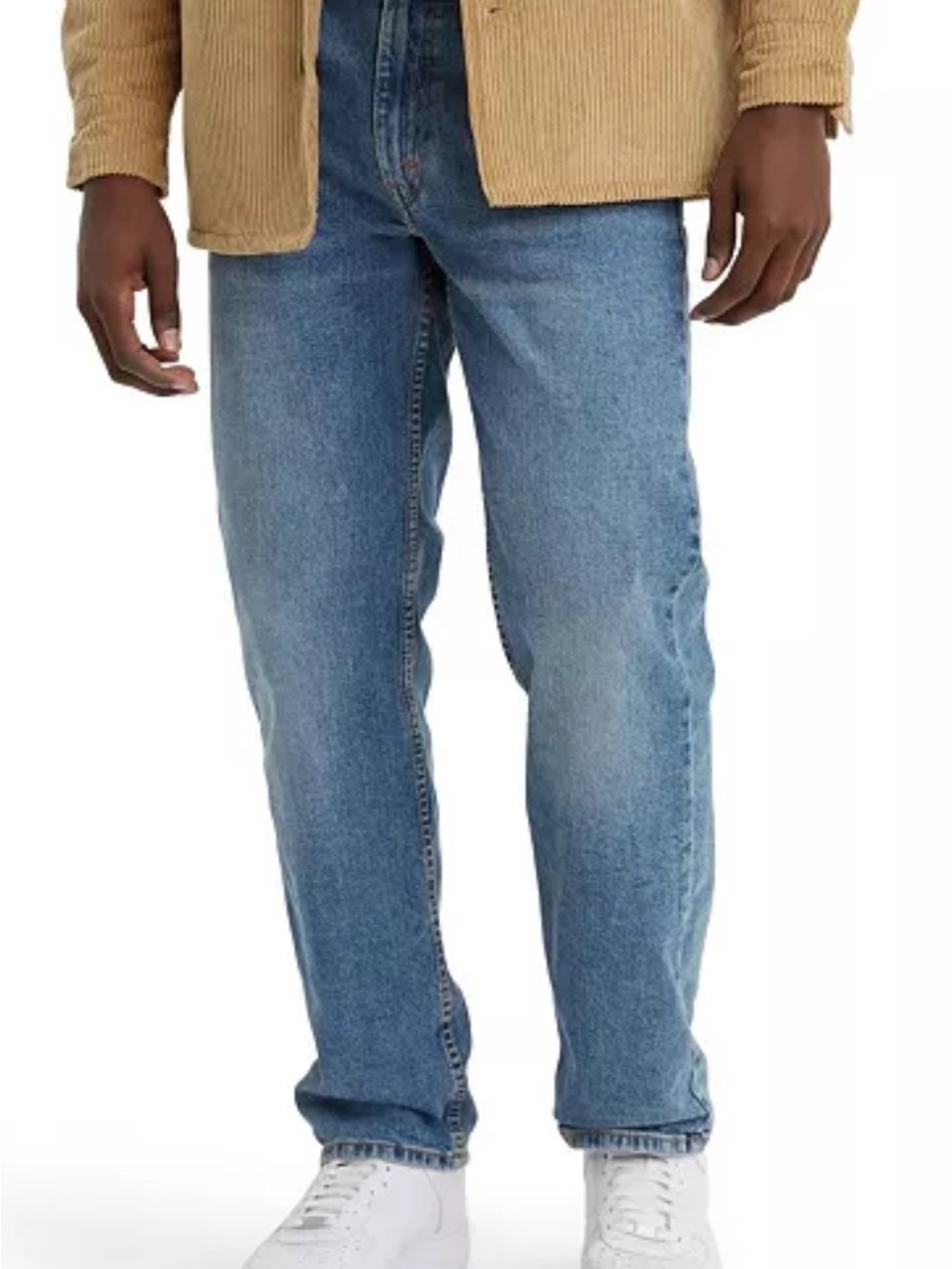 Levi's Men's Straight Jeans in Light Blue Denim